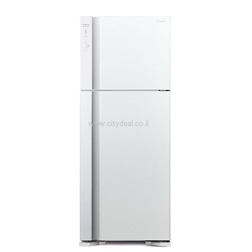 מקרר מקפיא עליון Hitachi דגם RV540PRS7PWH יבואן רשמי
