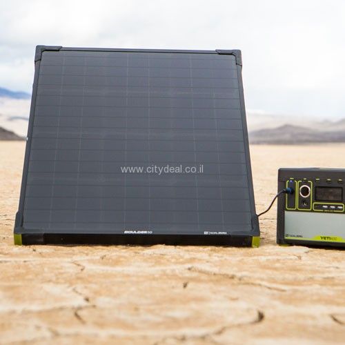 פאנל סולארי GOALZERO Boulder 50 – פאנל קשיח 50W לשטח ולתחנות כוח | יבואן רשמי-משלוח מהיר – תמונה 4