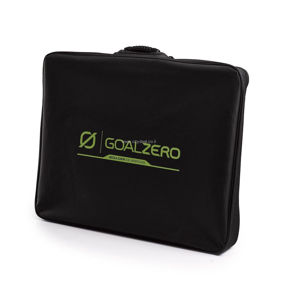 פאנל סולארי GOALZERO דגם BRIEFCASE BOULDER 100 יבואן רשמי – תמונה 4