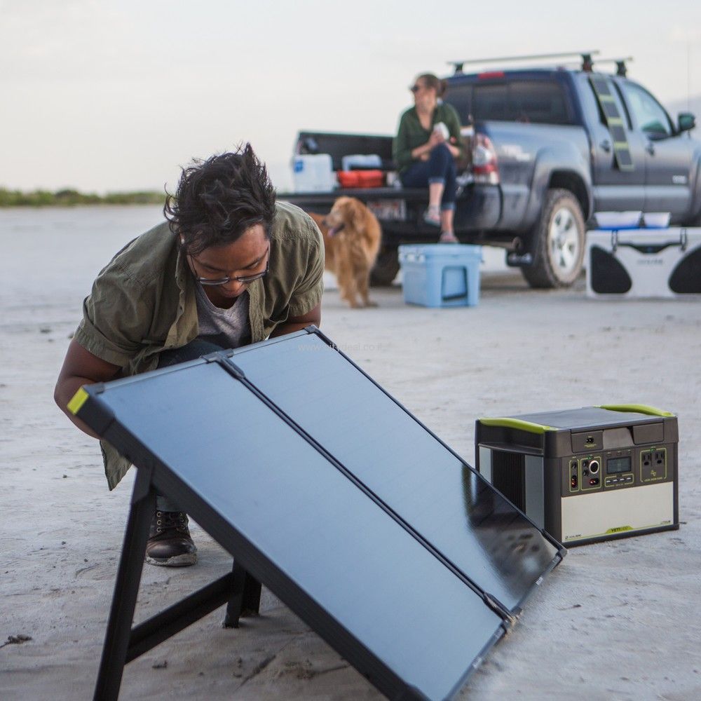 פאנל סולארי GOALZERO דגם BRIEFCASE BOULDER 100 יבואן רשמי – תמונה 7