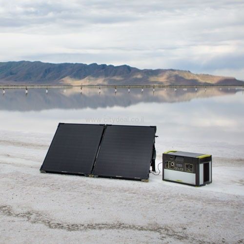 פאנל סולארי GOALZERO דגם BRIEFCASE BOULDER 100 יבואן רשמי – תמונה 10