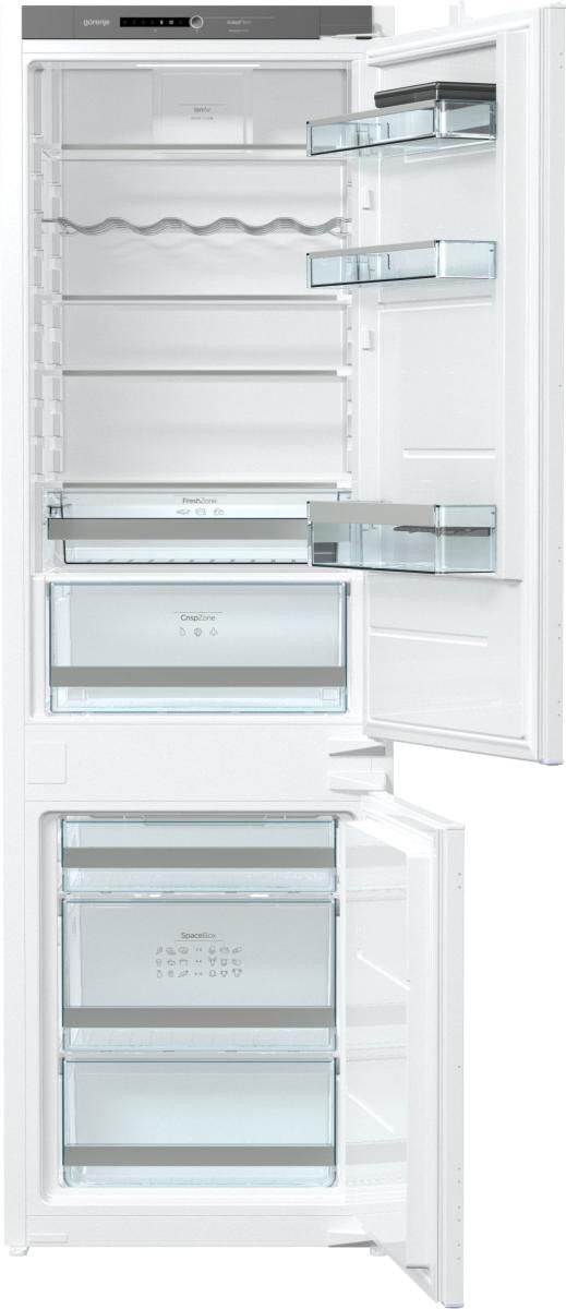 מקרר מקפיא תחתון אינטגרלי Gorenje דגם NRKI2181A1 יחידה בודדת 269 ליטר – תמונה 2