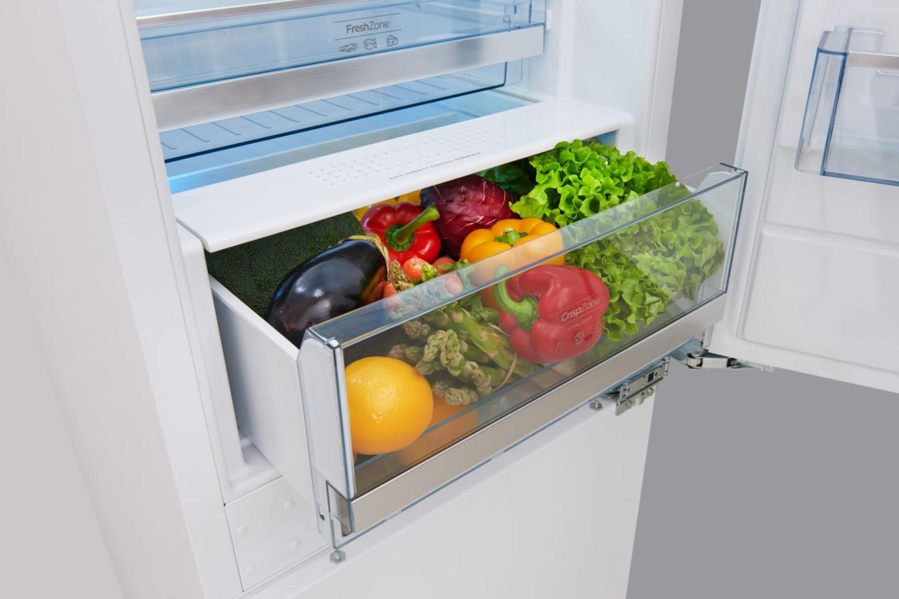 מקרר מקפיא תחתון אינטגרלי Gorenje דגם NRKI2181A1 יחידה בודדת 269 ליטר – תמונה 3
