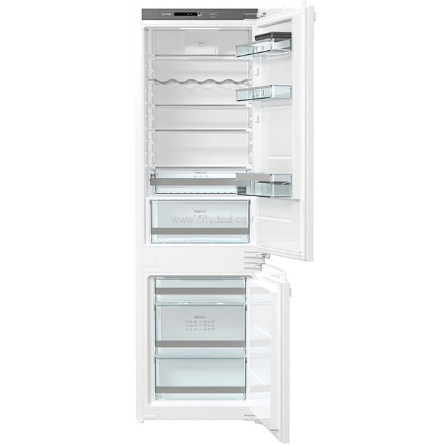 מקרר מקפיא תחתון אינטגרלי Gorenje דגם NRKI2181A1 יחידה בודדת 269 ליטר