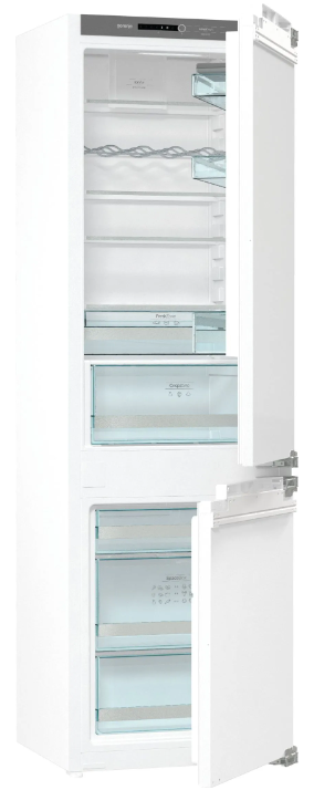מקרר מקפיא תחתון אינטגרלי Gorenje דגם NRKI2181A1 יחידה בודדת 269 ליטר – תמונה 7