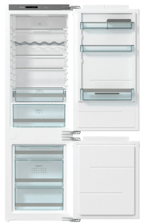 מקרר מקפיא תחתון אינטגרלי Gorenje דגם NRKI2181A1 יחידה בודדת 269 ליטר – תמונה 8