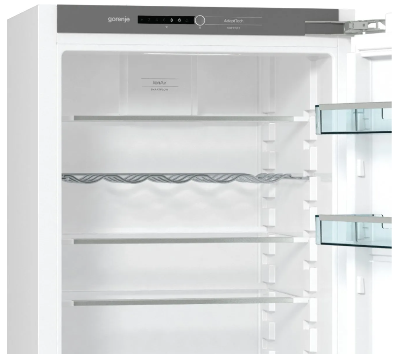 מקרר מקפיא תחתון אינטגרלי Gorenje דגם NRKI2181A1 יחידה בודדת 269 ליטר – תמונה 9