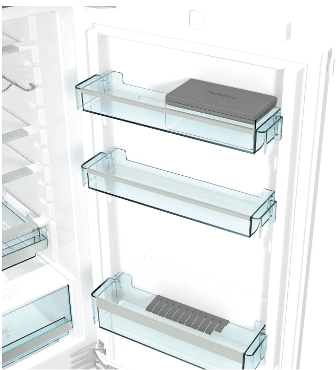 מקרר מקפיא תחתון אינטגרלי Gorenje דגם NRKI2181A1 יחידה בודדת 269 ליטר – תמונה 10