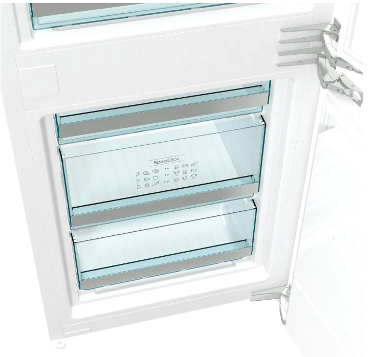 מקרר מקפיא תחתון אינטגרלי Gorenje דגם NRKI2181A1 יחידה בודדת 269 ליטר – תמונה 12