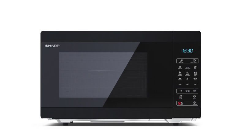 מיקרוגל משולב גריל Sharp R-709B – נפח 25 ליטר עם פאנל בעברית | יבואן רשמי-משלוח מהיר