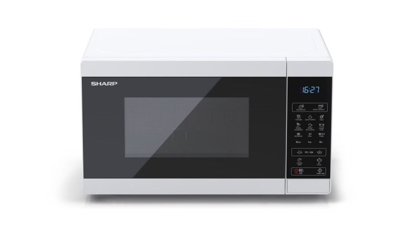 מיקרוגל משולב גריל Sharp R-709W – נפח 25 ליטר עם פאנל בעברית | יבואן רשמי-משלוח מהיר
