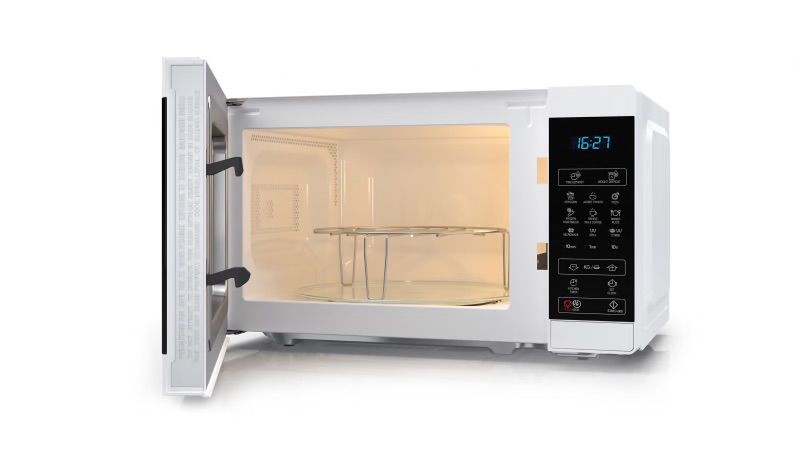 מיקרוגל משולב גריל Sharp R-709W – נפח 25 ליטר עם פאנל בעברית | יבואן רשמי-משלוח מהיר – תמונה 4