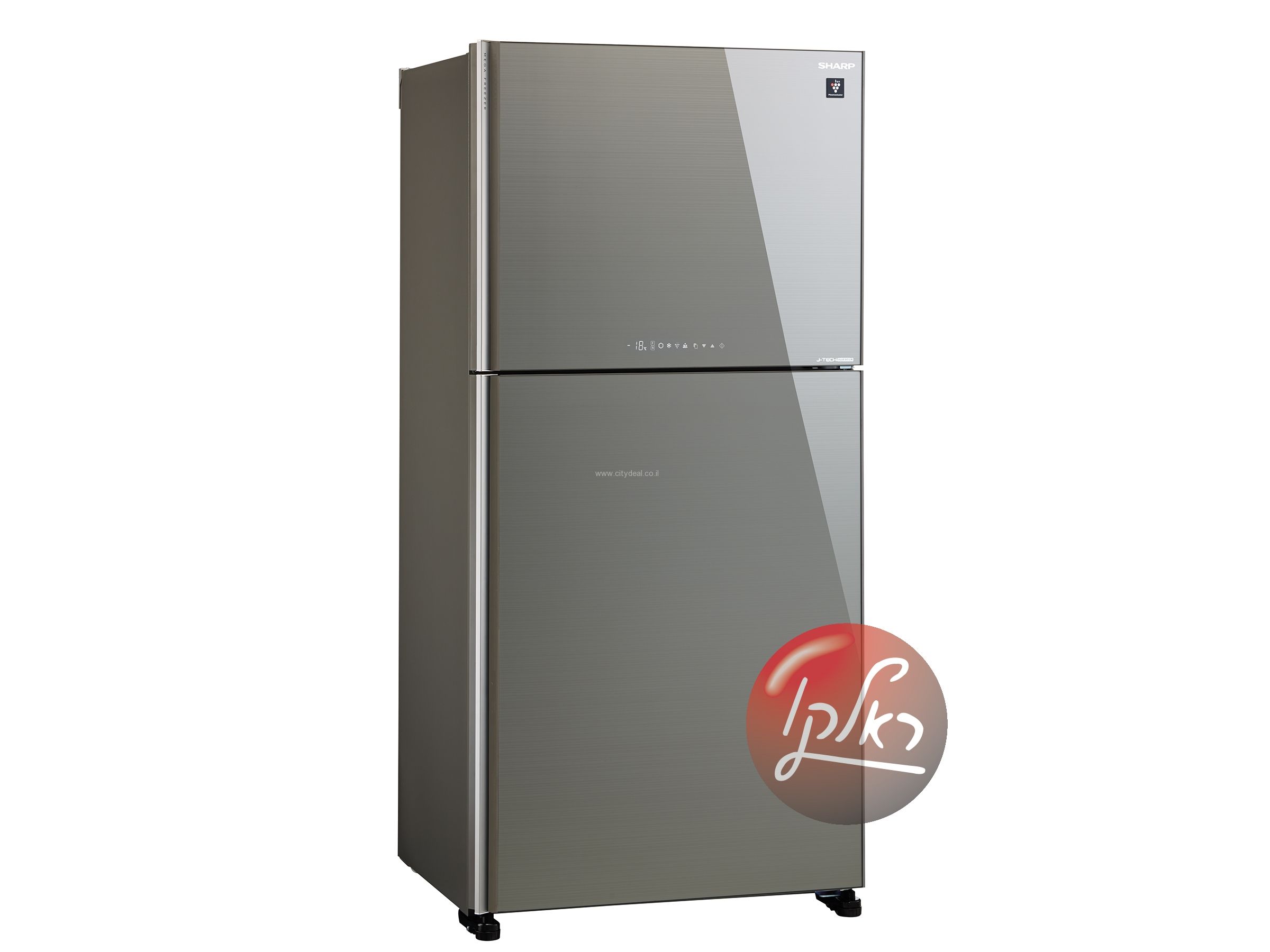 מקרר מקפיא עליון Sharp דגם SJ4360SL יבואן רשמי
