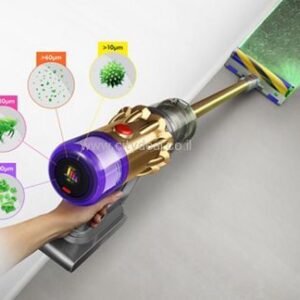 ‏שואב אבק עומד Dyson V12 Detect Slim Absolute | יבואן רשמי