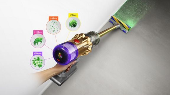 שואב אבק עומד Dyson V12 Detect Slim Absolute | יבואן רשמי