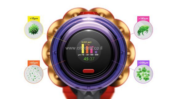 שואב אבק עומד Dyson V12 Detect Slim Absolute | יבואן רשמי – תמונה 4