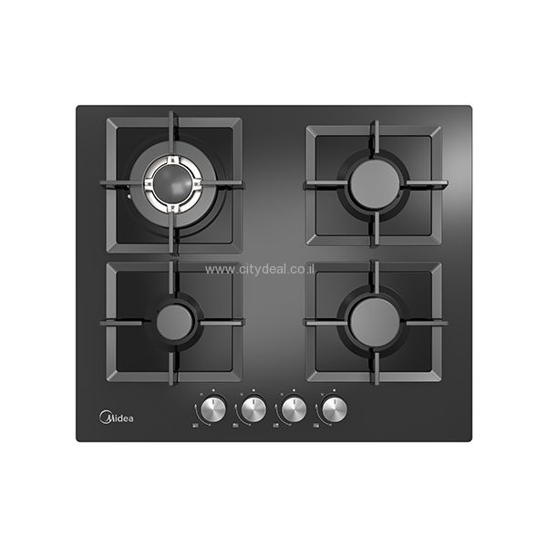 כיריים גז Midea דגם 60G40ME007-GFT BLACK יבואן רשמי !