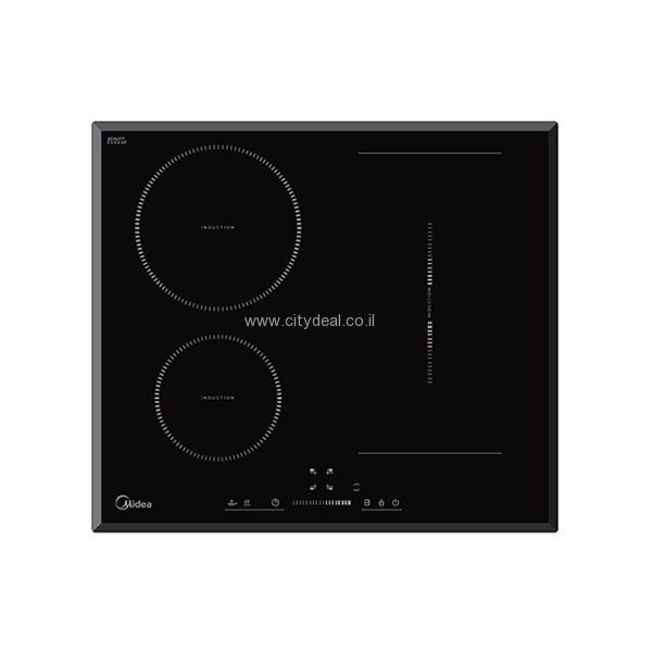 כיריים אינדוקציה Midea MCIF7127B2CA – תלת פאזי Free Zone ברוחב 60 ס״מ | יבואן רשמי