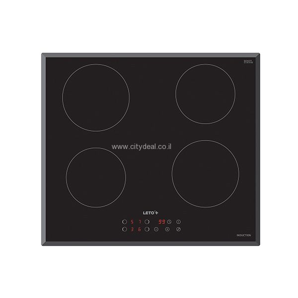כיריים אינדוקציה Midea MCIF6417B1A שנתיים אחריות