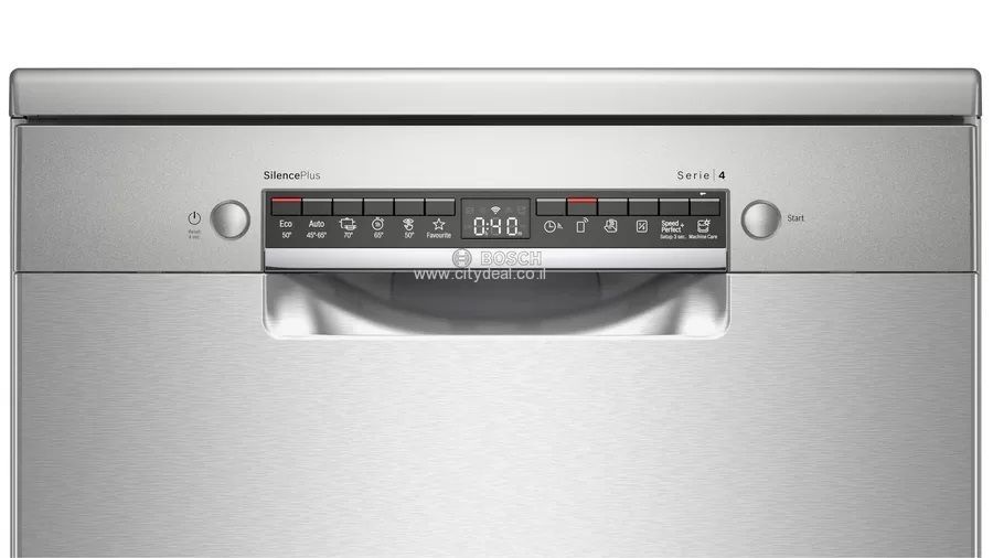 BOSCH SMS4ECI26E – מדיח כלים רחב סדרה 4, 13 מערכות, שקט במיוחד עם Home Connect | תוצרת גרמניה יבואן רשמי- משלוח מהיר – תמונה 3