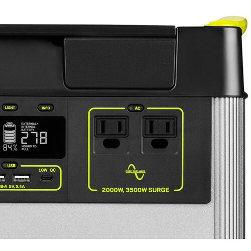 תחנת כח ניידת YETI 1500X GOALZERO יבואן רשמי – תמונה 5