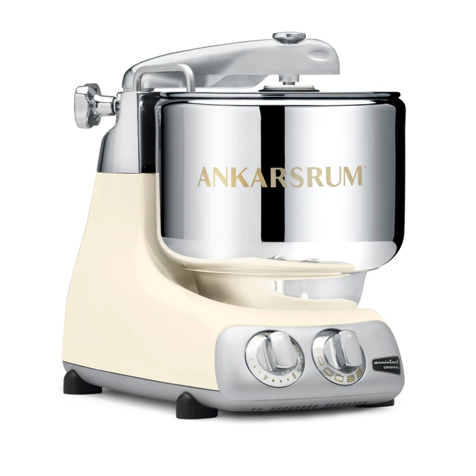 מיקסר Ankarsrum Assistent Original 6230 – גימור קרם לייט עם קערת 7 ליטר | יבואן רשמי