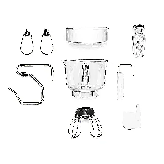 מיקסר Ankarsrum Assistent Original 6230 – גימור קרם יוקרתי עם קערת 7 ליטר | יבואן רשמי-משלוח מהיר – תמונה 2
