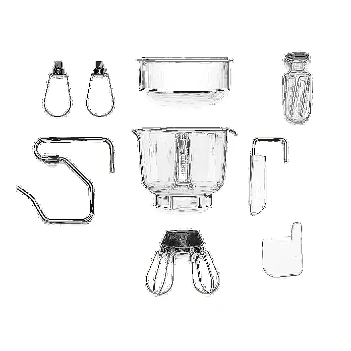 מיקסר Ankarsrum Assistent Original 6230 – גימור כחול אוקיינוס עם קערת 7 ליטר | יבואן רשמי-משלוח מהיר – תמונה 3
