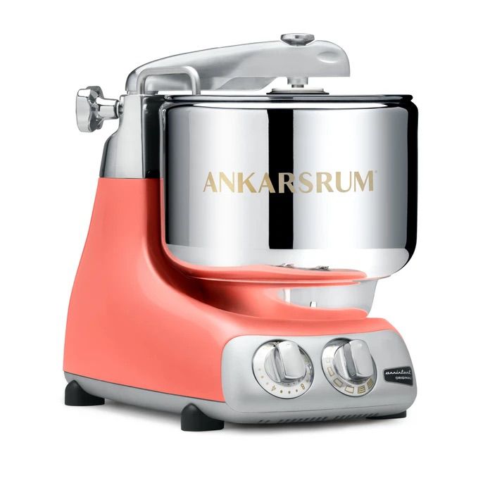 מיקסר Ankarsrum Assistent Original 6230 – ורוד קורל עם קערת 7 ליטר ומנוע 1500W | יבואן רשמי-משלוח מהיר