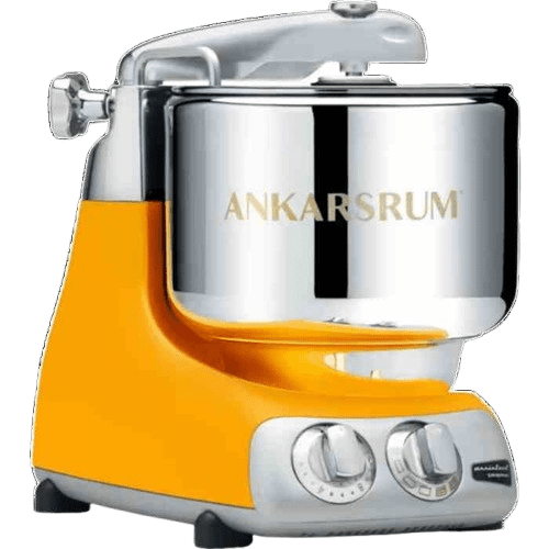 מיקסר Ankarsrum Assistent Original 6230 – גימור צהוב שמש עם קערת 7 ליטר | יבואן רשמי