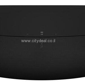 רמקול Sonos Five שחור – סאונד באיכות סטודיו עם Trueplay | יבואן רשמי