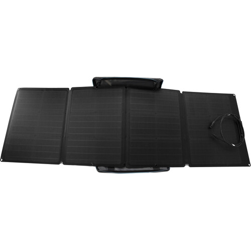 פאנל סולארי EcoFlow 110W – טעינה סולארית ניידת ויעילה לתחנות כוח | יבואן רשמי-משלוח מהיר – תמונה 3