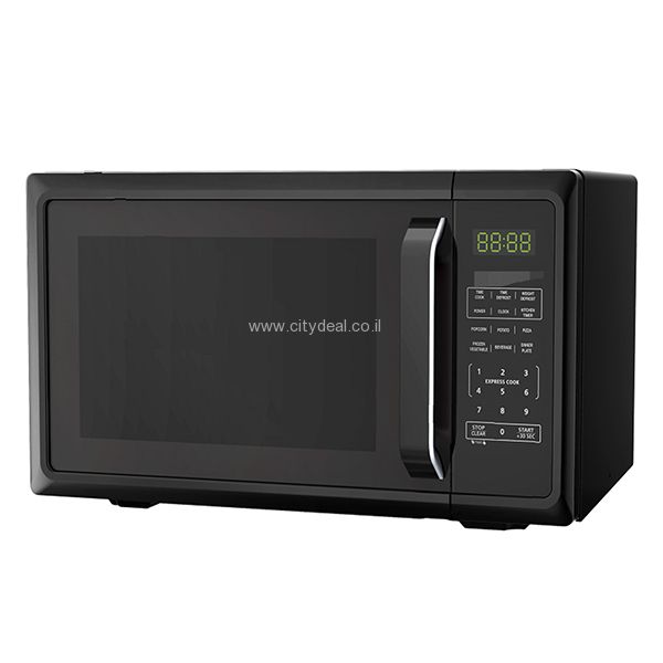 מיקרוגל דיגיטלי 23 ליטר Midea EM823A2GU – חימום מהיר ושליטה חכמה - שחור | יבואן רשמי