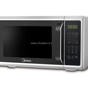 מיקרוגל דיגיטלי 23 ליטר Midea EM823A2GU – חימום מהיר ושליטה חכמה - כסוף | יבואן רשמי