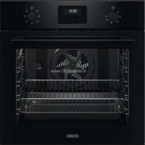 ZANUSSI ZOHNX3K1A - תנור בנוי 72 ליטר צבע שחור זנוסי | יבואן רשמי