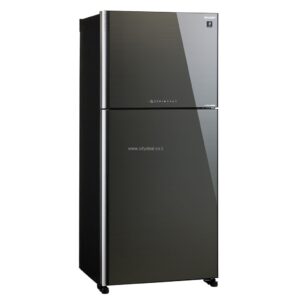 מקרר מקפיא עליון 2 דלתות Sharp SJ-4655-SL שארפ 558 ליטר No Frost אינוורטר זכוכית סילבר עם פיקוד שבת - יבואן רשמי | משלוח מהיר