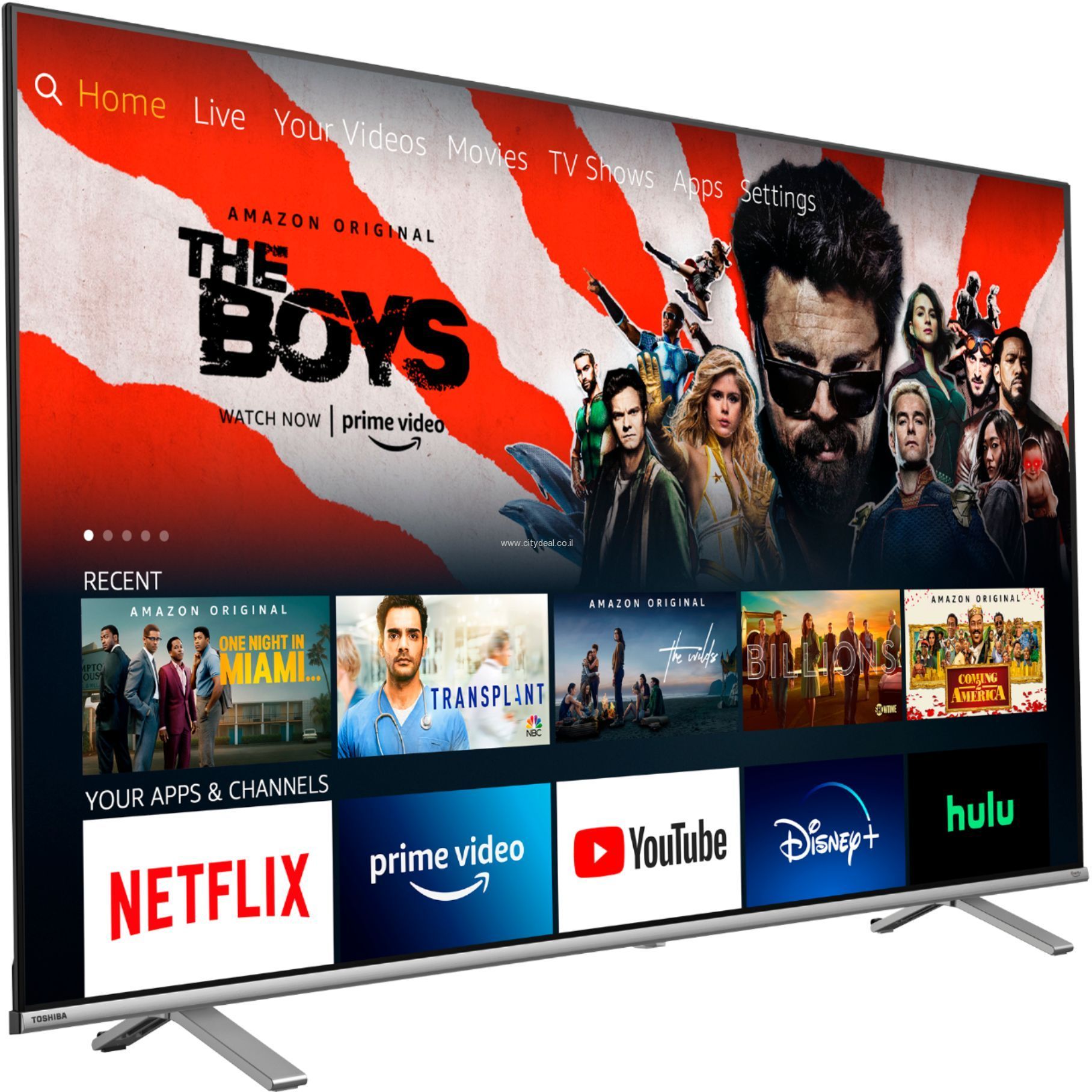 טלוויזיה Toshiba 43 דגם 43C350KE 4K יבואן רשמי – תמונה 2
