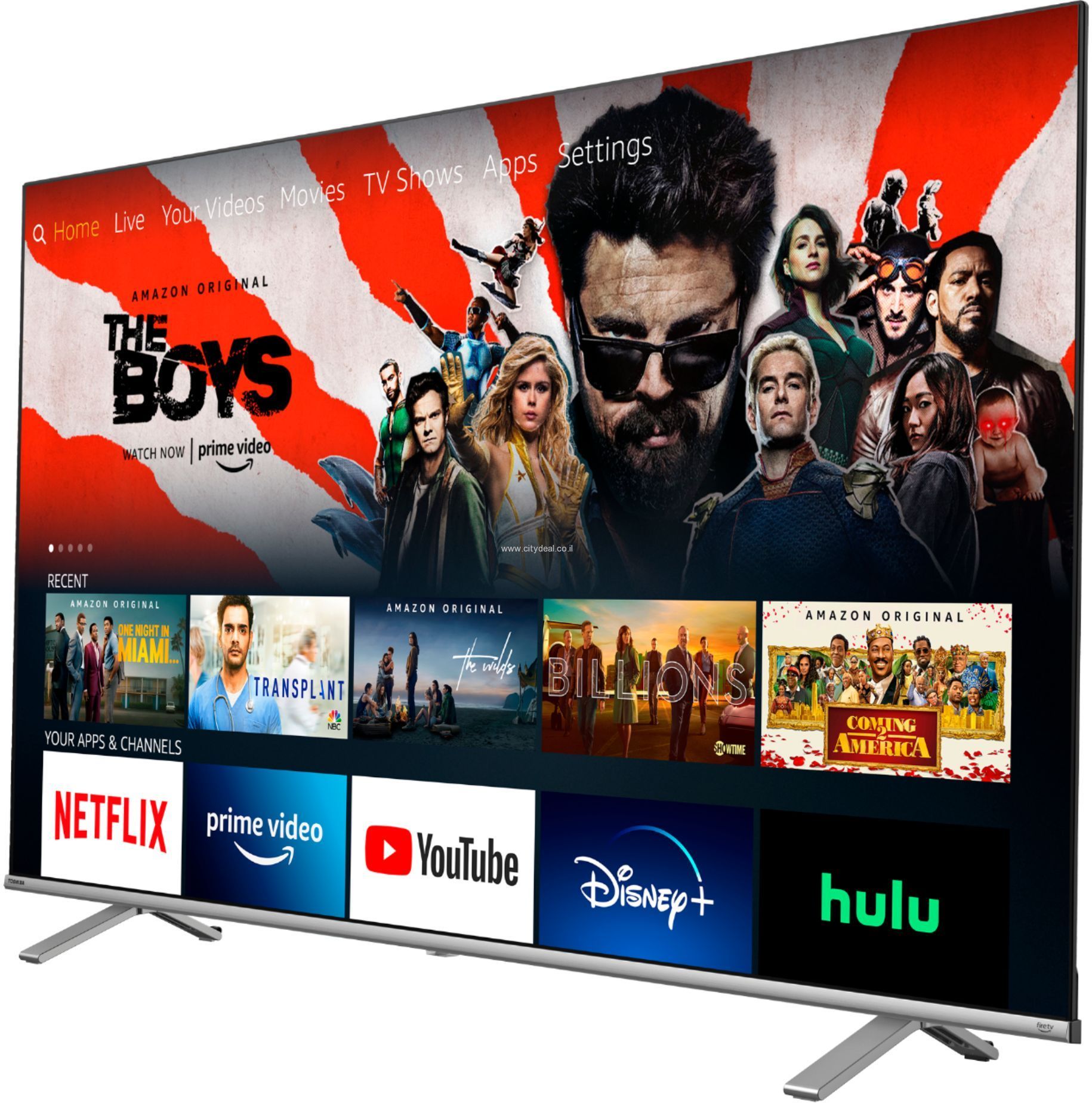 טלוויזיה Toshiba 43 דגם 43C350KE 4K יבואן רשמי – תמונה 3