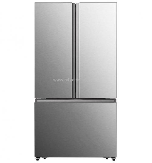 מקרר 3 דלתות Hisense RT102S – בנפח 670 ליטר עם בר מים פנימי ויצרן קרח מצב שבת | יבואן רשמי