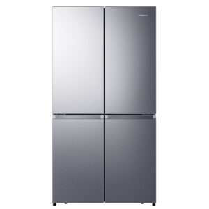 Hisense RQ72SK מקרר מקפיא תחתון הייסנס 4 דלתות 609 ליטר נירוסטה מוברשת אינוורטר עם מנגנון שבת וחג | יבואן רשמי-משלוח מהיר