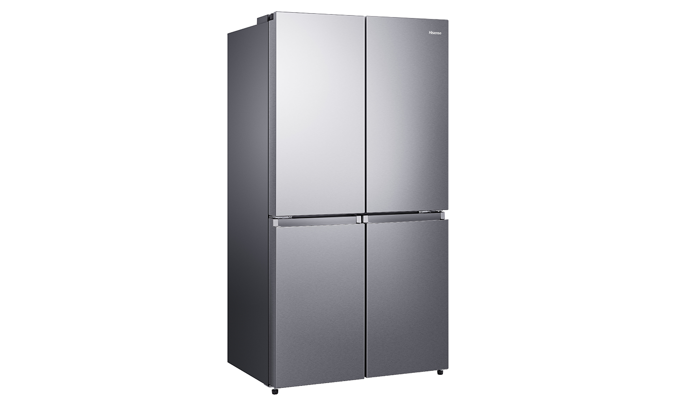 Hisense RQ72SK מקרר מקפיא תחתון הייסנס 4 דלתות 609 ליטר נירוסטה מוברשת אינוורטר עם מנגנון שבת וחג | יבואן רשמי-משלוח מהיר – תמונה 3