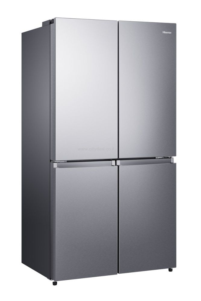Hisense RQ72SK מקרר מקפיא תחתון הייסנס 4 דלתות 609 ליטר נירוסטה מוברשת אינוורטר עם מנגנון שבת וחג | יבואן רשמי-משלוח מהיר – תמונה 2