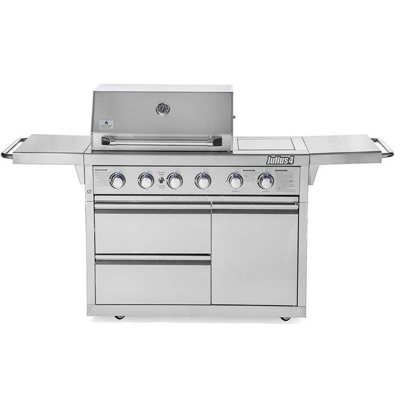 גריל גז CAESAR GRILL דגם JULIUS 4 יבואן רשמי