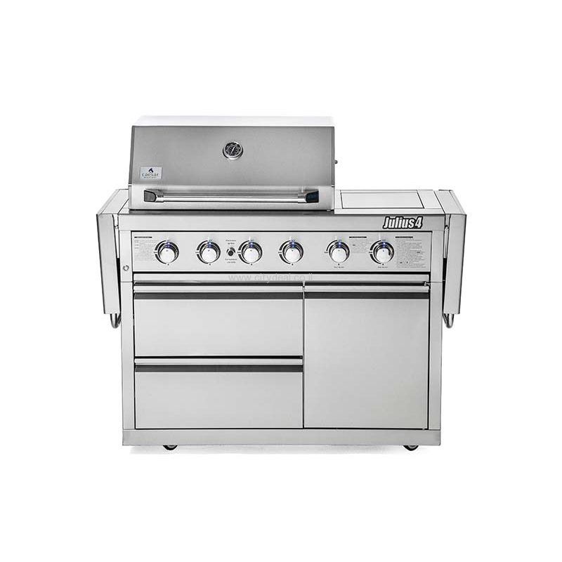 גריל גז CAESAR GRILL דגם JULIUS 4 יבואן רשמי – תמונה 2