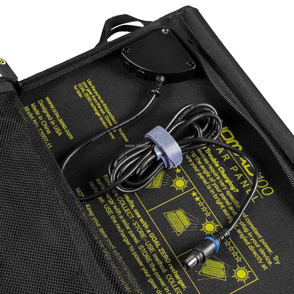 פאנל סולארי GOALZERO דגם NOMAD 100 יבואן רשמי – תמונה 3