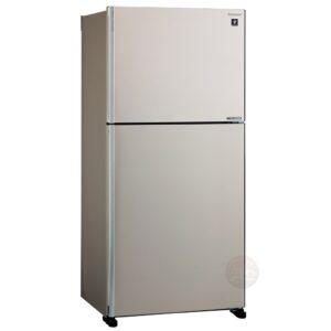 מקרר מקפיא עליון 2 דלתות Sharp SJ-3655BG שארפ 558 ליטר בז' עם פיקוד שבת - יבואן רשמי
