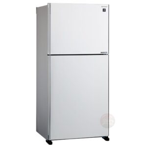 מקרר מקפיא עליון 2 דלתות Sharp SJ-3655WH שארפ 558 ליטר לבן עם פיקוד שבת - יבואן רשמי