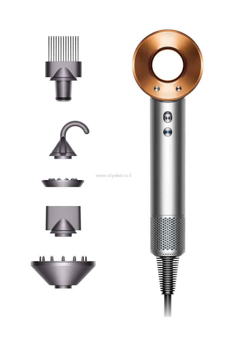 Dyson Supersonic™ HD07 – מייבש שיער פרימיום ניקל-נחושת | יבואן רשמי – תמונה 2