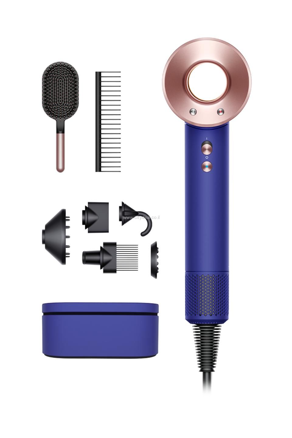 מייבש שיער Dyson Supersonic HD07 Blue דייסון יבואן רשמי – תמונה 3