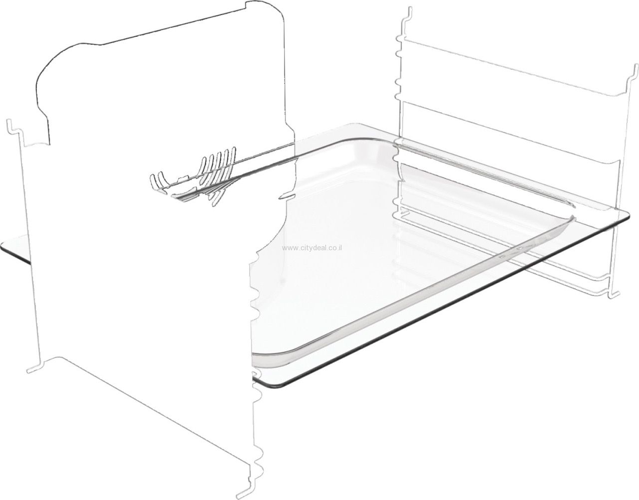תנור בנוי Gorenje דגם BCM598S17BG משלוח מהיר – תמונה 4